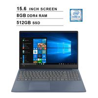 2020 Lenovo Newest Preimum Ideapad 330s 15.6 Inch Laptop (Intel Dual Core i3-8130U up to 3.40GHz, 8GB DDR4 RAM, 512GB SSD, Intel UHD 620, WiFi, Bluetooth, HDMI, Windows 10, Blue)