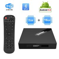 Sawpy A95XF2R Android 9.0 tv Box 2GB ram +16GB ROM 4K 2.4GHz&5GHz Dual WiFi Bluetooth 4.2 Smart TV Box 64bit Quad-core Cortex-A53 (RK3318)