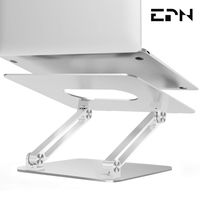 Laptop Stand, EPN Laptop Riser with Heat-Vent to Elevate Laptop, Adjustable Desktop Holder Compatible for MacBook Pro/Air, Surface Laptop, Dell XPS, HP, Samsung, Lenovo and Other 11-17 Inch Notebook