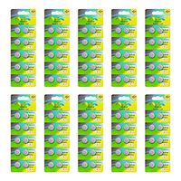 Button Cell Battery, Bingogous LR44 Battery (100 Pack)