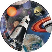 Space Blast Paper Plates, 24 ct