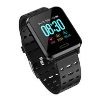 Bluetoo Smart Bracelet for Android and IOS Phone 2019 IP68 Waterproof: Equipped With heart rate monitor, Activity tracker, Calorie counter, Pedometer sleep monitoring, Full touch 1.3 inch IPS color s