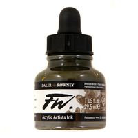 Daler-Rowney FW Acrylic Artists Ink, 1 oz, Antelope Brown (160029222)