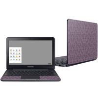 Mightyskins Skin Compatible with Samsung Chromebook 3 11.6" - Plum Damask | Protective, Durable, and Unique Vinyl Decal Wrap Cover | Easy to Apply, Remove, and Change Styles | Made in The USA