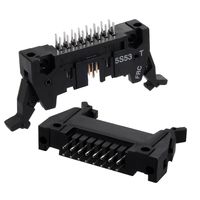 uxcell 10Pcs 2x8-Pins 2.54mm Pitch Double Rows Straight Connector PCB IDC Ejector Header