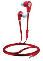 Coby CMB-102-RED Over The Ear Headphones with Built-in Microphone and Bluetooth Speaker (Red)