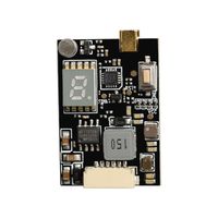 Wolfwhoop Q1-Upgrade 5.8GHz 0.01/25/200/500/1000mW Switchable FPV Transmitter with MMCX and FC Uart Support Telemetry via Betaflight Flight Controller -Long Range Version