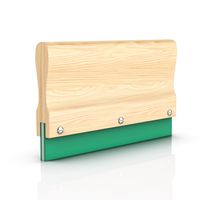 Wood Screen Printing Squeegee - 70/90/70 Durometer -15 inches