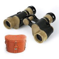 Binoculars, Tsumbay 6X24 HD Military Binoculars Telescope Wide Angle Military Marine Binoculars Scope with Low Light Night Vision, Leather Carry Case, for Hunting, Bird Watching, Traveling Concerts
