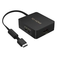 TaiHuai for PS2 to HDMI Converter, PS2 HDMI Cable Support 1080P/720P, Composite to HDMI Works for PS1/2, HD Link Cable for N64.ps1 to HDMI Cable, PS2 to HDMI Cable