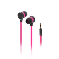 iLuv In-Ear High Performance Stereo Earphones for iPhone, iPad, iPod, SAMSUNG, LG, Google Next, Others phones, tablets and MP3 ( Baby Pink)