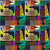 Flat Wrap Wrapping Paper 19'X27" 2 Sheets/Pkg-Masculine