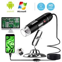 Ksera USB Digital Microscope, USB 2.0 Mini Microscope Camera 40 to 1000x Magnification Endoscope for Kids, Compatible with Mac Window 7 8 10 and OTG Supported Android Phones(Not for iPhone)