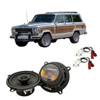 Compatible with Jeep Grand Wagoneer 1986-1992 Front Door Factory Replacement Harmony HA-R5 Speakers
