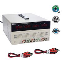 KORAD KD3305P - Precision Variable Adjustable 30V, 5A DC Triple Linear Power Supply Digital Regulated Lab Grade...