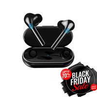 DH2 Wireless Earbuds with Bluetooth 5.0 & Touch Control, Waterproof Airbuds with Portable Charging Case, Headphones for iPhone, Android - Best Gift