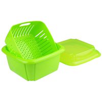 Hutzler 374GN Box berry keeper, 2 pints, Green