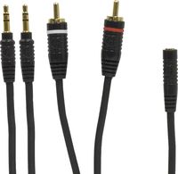 GE Ultra Pro87681 MP3 All in One Cable (4 Feet)