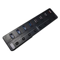 LLUNC 8 Ports USB 3.0 & USB 2.0 Hub