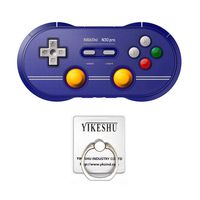 8Bitdo N30 Pro 2 Wireless Game Controller with Joysticks Rumble Vibration USB-C Cable Gamepad for Windows, Mac OS, Android, Steam and More(PP)