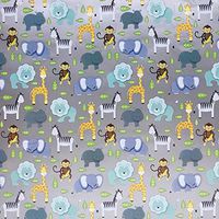 Jillson & Roberts Gift Wrap, Zoo (8 Rolls 5ft x 30in)