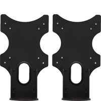WALI VESA Mount Adapter Bracket for Samsung Monitors S20C300BL, PX2370, S23C350H, and S24B300EL (VSA001-2), 2 Pack, Black