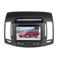 7 Inch Touchscreen Car GPS Navigation System for HYUNDAI ELANTRA 2007 2008 2009 2010 2011 Car Stereo DVD Player w/ Radio+RDS+Bluetooth+SWC+AUX In+Free Backup Rear View Camera+Free US Map by Indiny