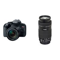 EOS Rebel T7i EF-S 18-135 IS STM Kit + EF-S 55-250mm f/4-5.6 IS STM