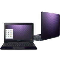 Mightyskins Skin Compatible with Samsung Chromebook 3 11.6" - Antique Purple | Protective, Durable, and Unique Vinyl Decal Wrap Cover | Easy to Apply, Remove, and Change Styles | Made in The USA