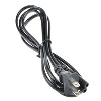 SLLEA Replacement 2-prong AC Power Cord Cable Lead for Sony Philips Logic DVD Player