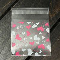 Mini Self Adhesive Gift Bag Cookie Candy Cellophane Package Wedding Party Hot