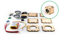 DIY Bluetooth Speaker Cube Kit | Build Your Own Portable Wood Case Bluetooth Speakers | Perfect for STEM Curriculum