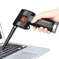 Computer Air Duster for Keyboard Cleaning, Rechargeable 6000mAh Battery, Powerful 33000 RPM, 10W Fast Charging, for Electronics, Computers