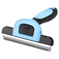 New Pet Grooming Brush, Professional Grooming Tool, Effectively Reduces Shedding by up to 95% Professional Deshedding Tool for Dogs and Cats