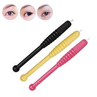 Putars 3PCS Portable Multifunction Fashion Disposable Microblading Pen Tattoo Pen for Permanent Makeup