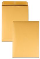 Quality Park 41465 Quality Park Catalog Envelopes, Heavyweight/Gummed, 9x12, 28lb, Kraft, 250/Box