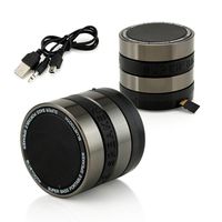 Sungale Camera Lens Stereo Bluetooth Speaker with Microphone and Multi-Function(SBK002)