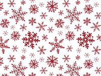 Pack Of 120, Snowflake Flurry Christmas Printed Tissue Paper 20" X 30" Sheets" Half Ream Made In USA
