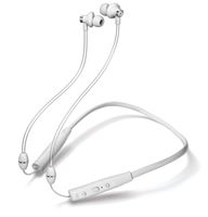 Aircom A3x Wireless Earphone - Airflow Bluetooth Earbuds with Airflow Audio Technology - Water Resistant Headphones, 11+ Hours of Talk Time - White