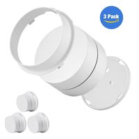 [#1] Google WiFi Wall Mount - Ceiling Mount Holder for Google WiFi Mesh System, Space Saving and Enlarging Coverage, Reinforced and Perfect Unity (3-Pack)