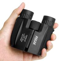 PEKAK 10x25 Small Compact Mini Binoculars for Adults，Portable Pocket Banockulers Waterproof Vinoculares for Hunting Bird Watching Traveling Sports