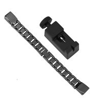 Eboxer Stainless Steel Bracelet for Fitbit Alta HR, Metal Decoration Strap for Men and Women(Black)