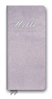 Orange Circle Studio 2020 Leatheresque Jotter Agenda, Hello Lilac Shimmer
