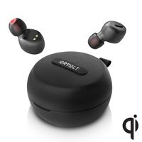 True Wireless in-Ear Headphones with Wireless Charging Case and 5W Qi Charging Pad. ORvolt X8 Features Bluetooth 5.0 IP68 Waterproof Rating 25H Playtime 3D Stereo Sound and Deep Bass.