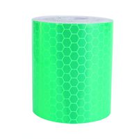 Akozon High Intensity Reflective Tape，Rollo Advertencia Fluorescente Cinta Adhesiva Reflectante Pegatina Seguridad for Trucks,Trailers,Cars