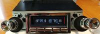 1961-1962 Chevrolet Impala 300 watt Custom Autosound USA-740 AM FM Car Stereo/Radio with built-in Bluetooth, AUX Inputs, Color Change LCD Digital Display