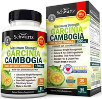 Garcinia Cambogia 95% HCA Pure Extract - Fast Acting Appetite Suppressant - Extreme Carb Blocker & Fat Burner Supplement for Fast Weight Loss – Gluten Free Metabolism Booster & Diet Pill