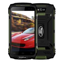 Android6.0 Phone 5.0''inch Ultrathin MT6737 Quad-Core 2G+16G 4G Unlocked Dust/Shock/Waterproof Smartphone 5500mAh (Green)