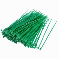 uxcell Nylon Cable Ties 4 Inch Self-Locking Zip Ties 0.07 Inch Width Green 500pcs