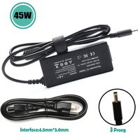 45W AC Adapter Charger LA45NM140 Replacement for DELL Inspiron 13 7000 Series Inspiron 7352 7359 7368 7370 7375 7378 7386 7390 5368 15 5551 5552 5555 5558 5559 7568 Power Supply Cord Plug
